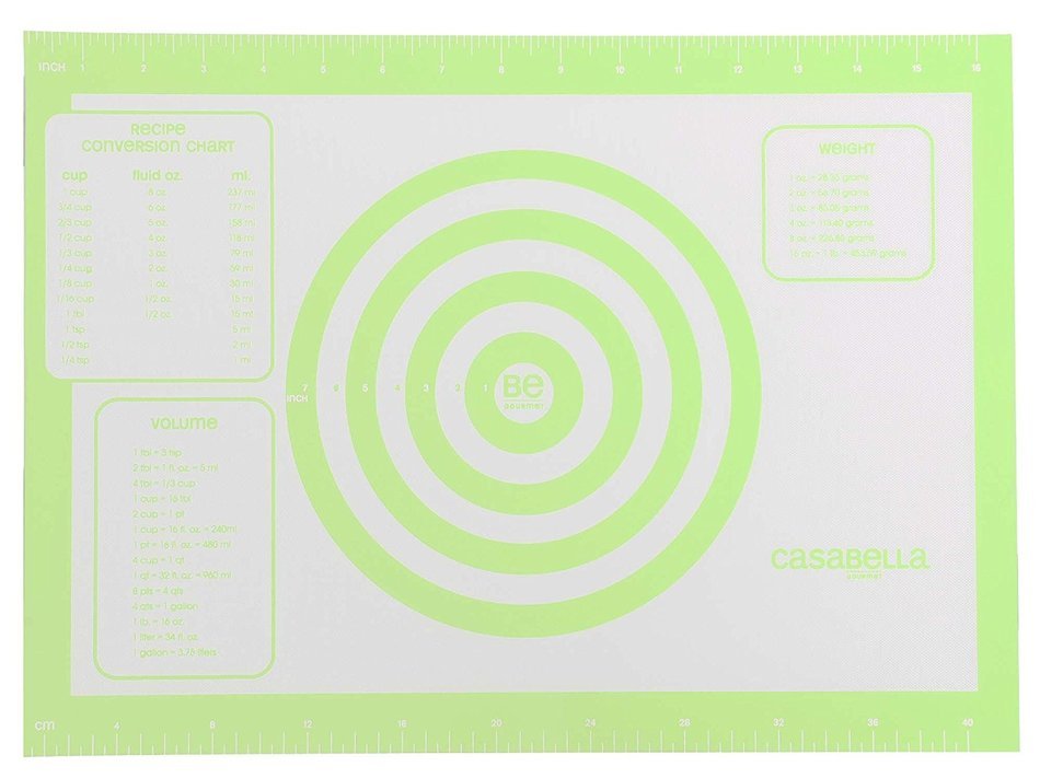Casabella Medium Baking Pastry Mat, Green