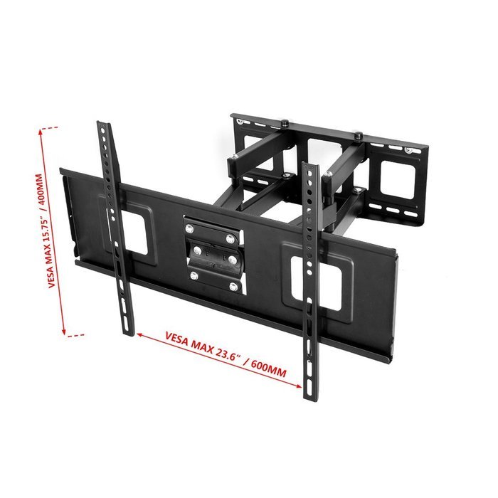 FLEXIMOUNTS A04 Full Motion Articulating TV Wall Mount Bracket for 32-65 Inch LED LCD HD 4K Plasma TV N2