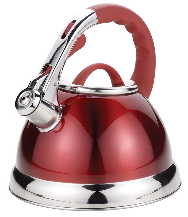 Uniware 2.8L S.S. Auto Whistilng Kettle Plastic Handle (Blue) [3078] N2