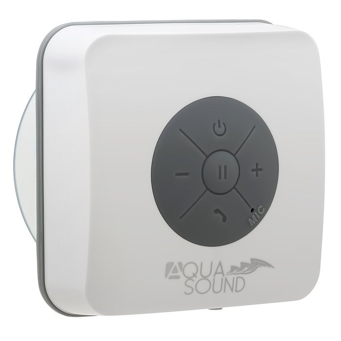 Aduro AquaSound WSP30 "Lifetime Warranty" Waterproof Shower Bluetooth Portable Speaker (Purple) N4