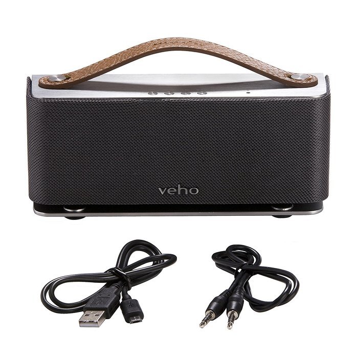 Veho VSS-012-M6 360 Mode Retro Wireless Bluetooth Speaker with Microphone N6