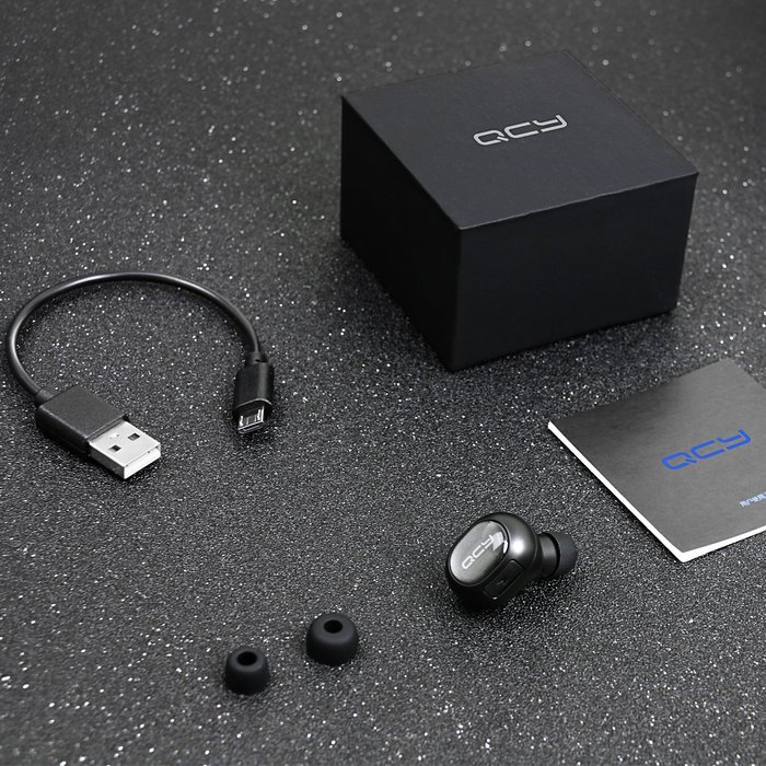 QCY Q26 Ultra Mini In-ear Universal Wireless Bluetooth 4.1 Headset with Built-In Mic N6