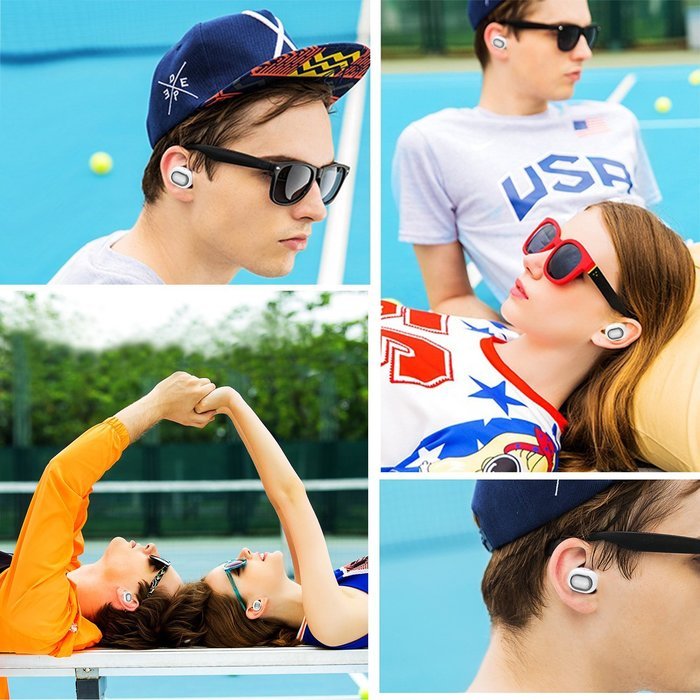 QCY Q26 Ultra Mini In-ear Universal Wireless Bluetooth 4.1 Headset with Built-In Mic N12