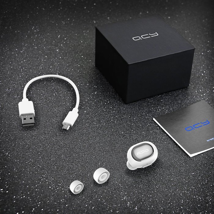 QCY Q26 Ultra Mini In-ear Universal Wireless Bluetooth 4.1 Headset with Built-In Mic N13