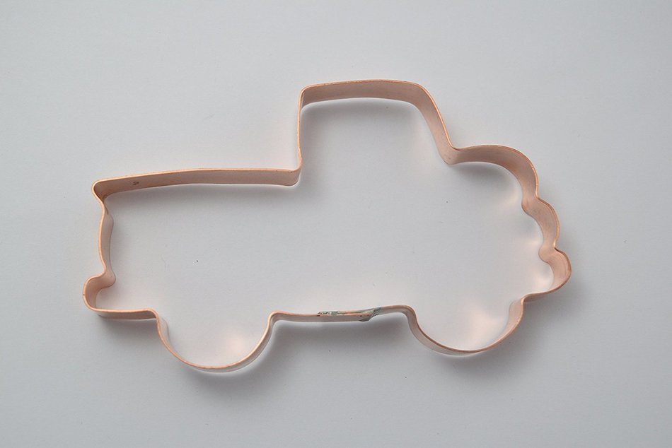Grandpa's Old Farm Pickup Truck Cookie Cutter N5