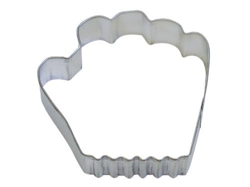 R&M Baseball Glove 3.75" Cookie Cutter in Durable, Economical, Tinplated Steel