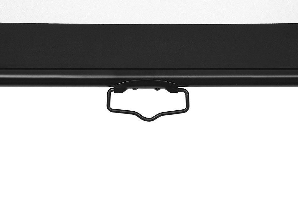 VonHaus 80-inch Widescreen Projector Screen (Manual Pull Down) Home Theater/Cinema or Presentation Platform -... N3