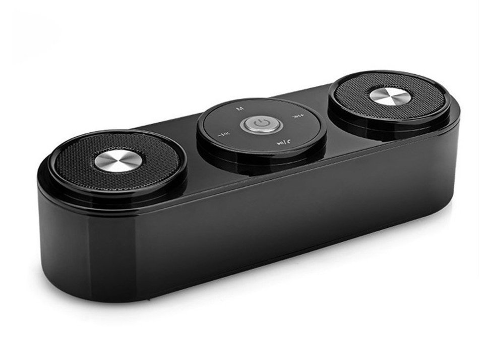 Wireless Speaker Super Deep Bass Surround Sound Speaker Touch Control Stereo Speaker Handsfree (blue) N10