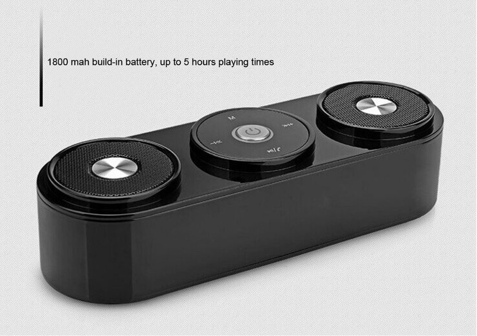 Wireless Speaker Super Deep Bass Surround Sound Speaker Touch Control Stereo Speaker Handsfree (blue) N11