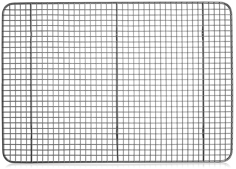 Beaumont Kitchenware Top Rated Baking/Cooling Rack | Heavy Duty &frac12;" Grids | Top Quality Stainless Steel 304 | Dishwasher... N3