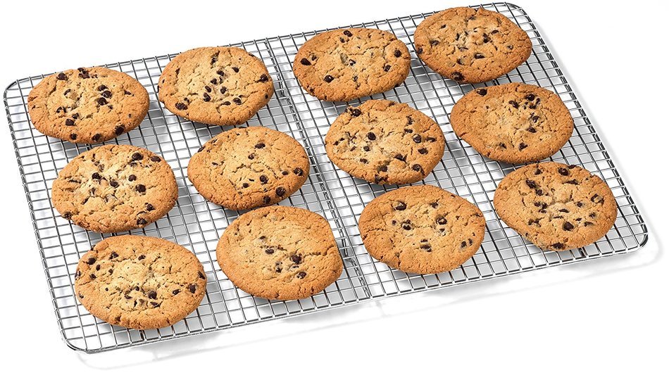 Beaumont Kitchenware Top Rated Baking/Cooling Rack | Heavy Duty &frac12;" Grids | Top Quality Stainless Steel 304 | Dishwasher... N7