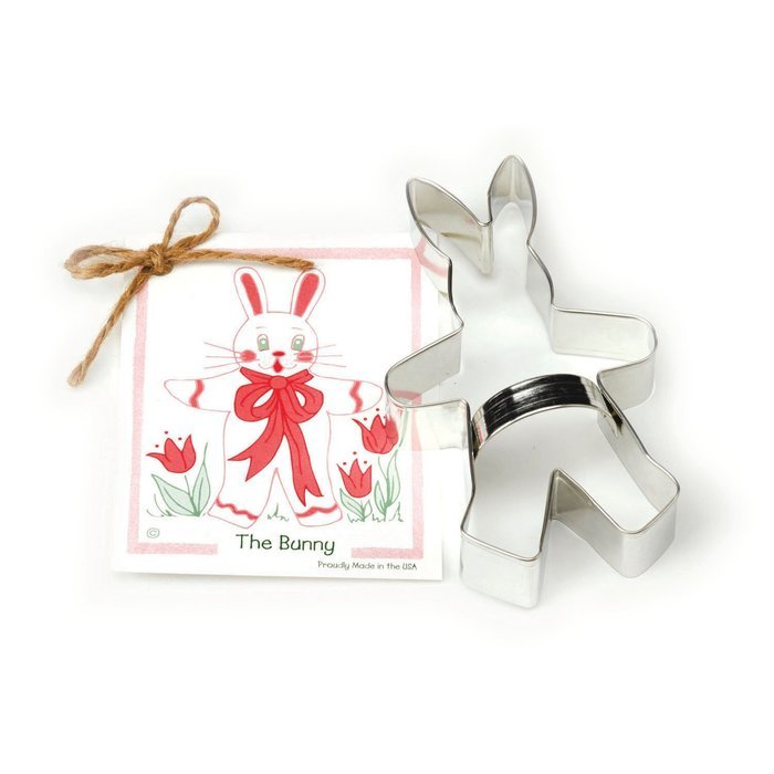 Bunny Cookie and Fondant Cutter - Ann Clark - 5.8 Inches - US Tin Plated Steel