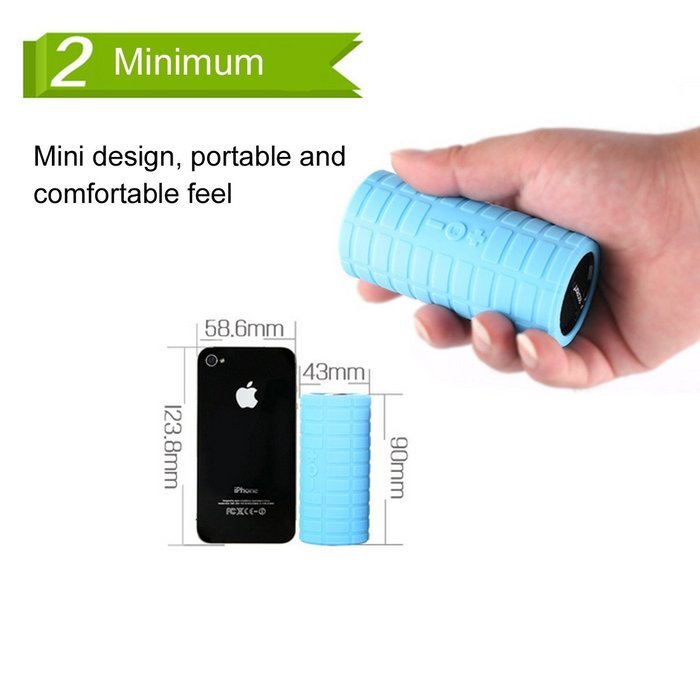 Bluetooth Wireless Speaker, M.Way Outdoor Mini Portable Outdoor Waterproof Bicycle Bass Stereo Speakers Mp3 player... N3