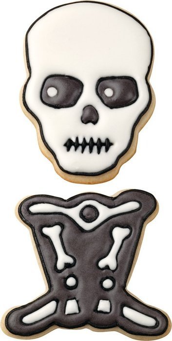Wilton 2308-0898 Build-a-Monster Cookie Cutter Set N6