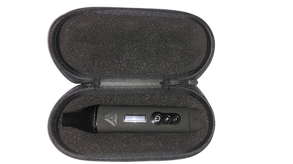 6" Black Protective Vape Carry Case - Fits Pax 1 & 2, Kandy & WULF N2