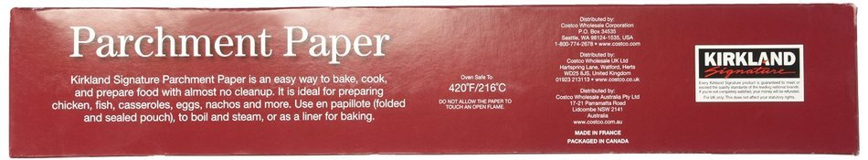 Kirkland Signature Non Stick Parchment Paper, 205 sqft N3