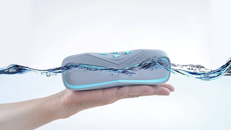 Waterproof IPX7 Wireless Bluetooth 4.1 Outdoor Speaker, Marine and Waterproof Bluetooth Speaker for iPhone, Android... N11