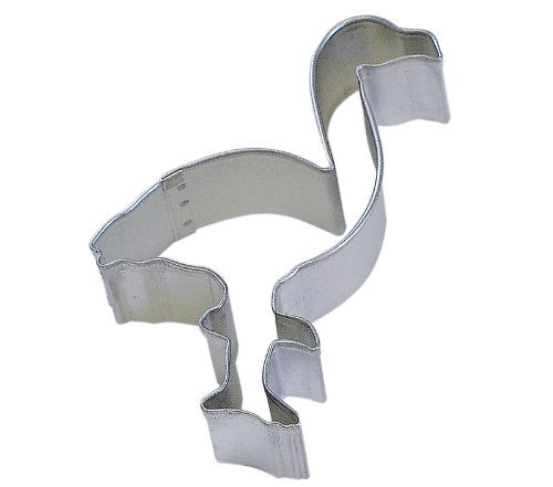 R&M Flamingo 4" Cookie Cutter in Durable, Economical, Tinplated Steel