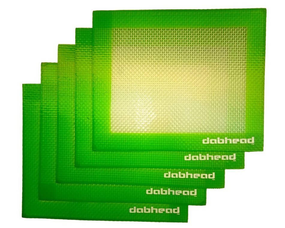 5 Black Silicone Non Stick Baking Mats Pads 5.5x4.5" N2
