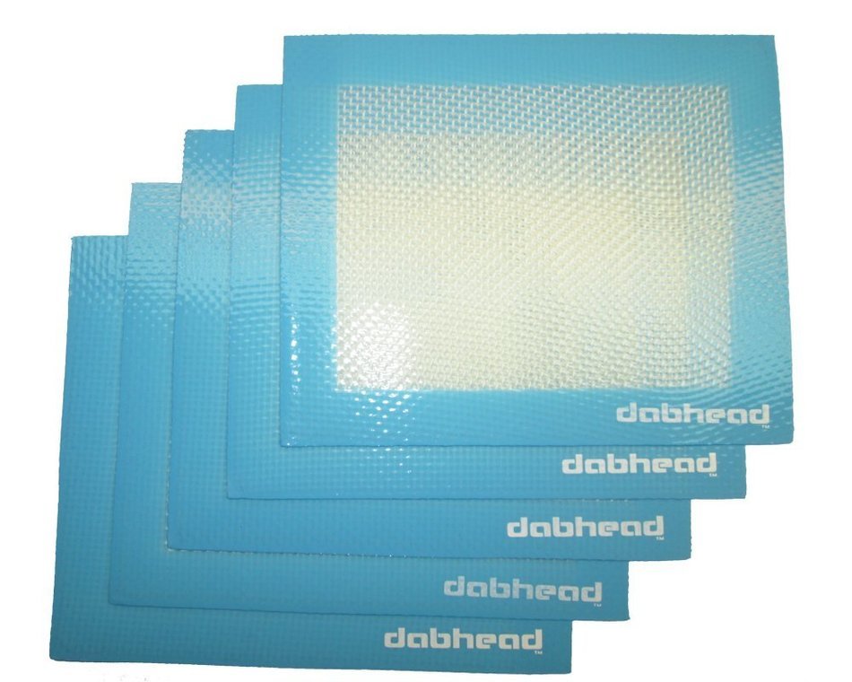5 Black Silicone Non Stick Baking Mats Pads 5.5x4.5" N6