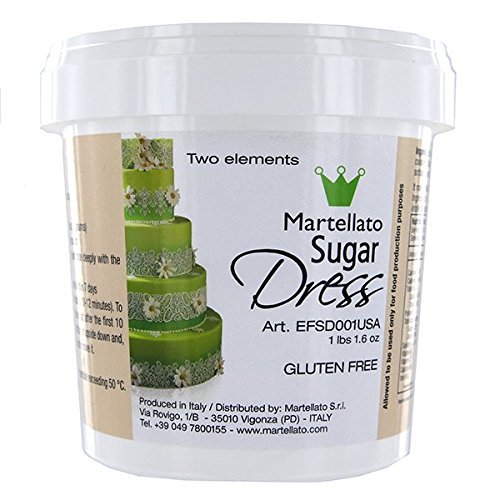 Sugar Dress Confectionery Lace Mix 200 Grams by Martellato N2
