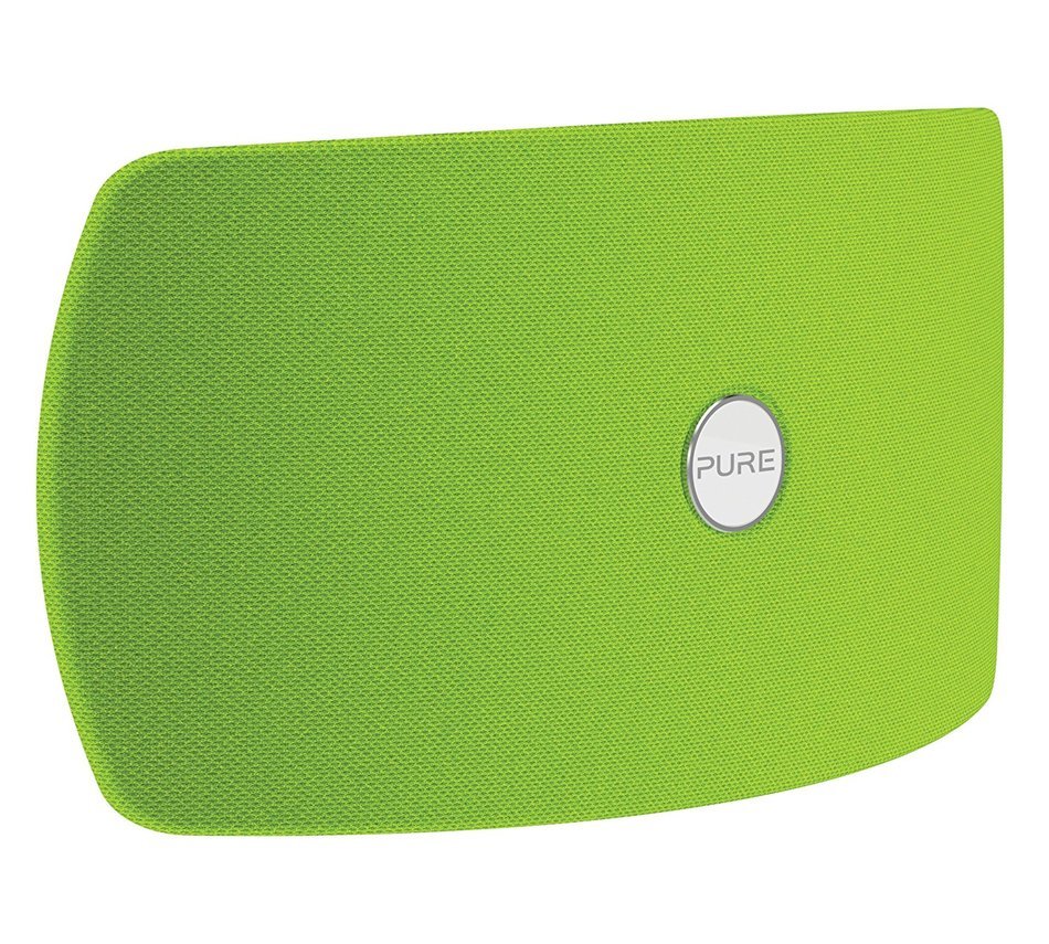 Pure Jongo T6 Wireless Speaker with Wi-Fi and Bluetooth, Piano Black/White N2