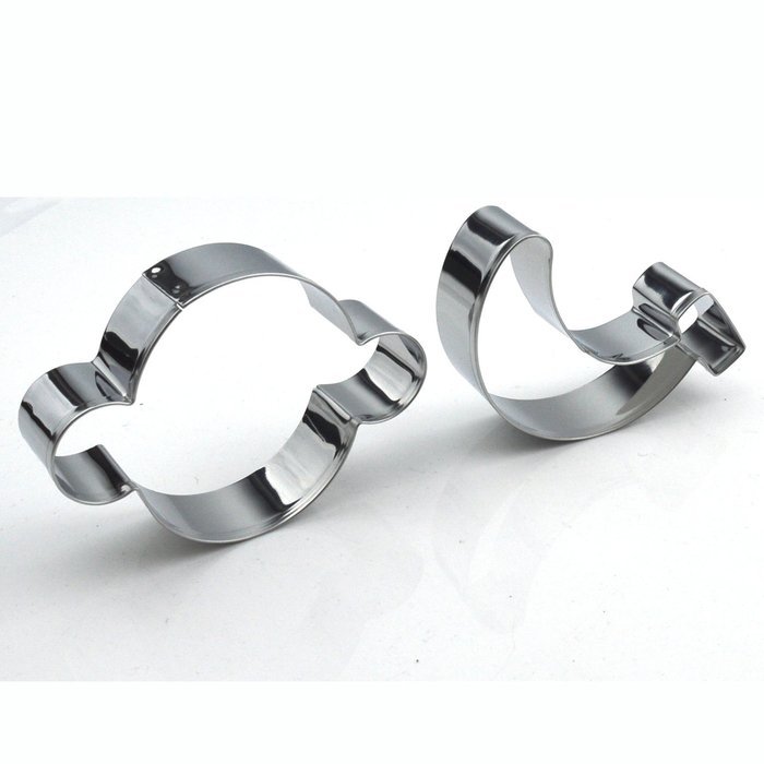 GXHUANG Monkey Cookie Cutters Set - Stainless Steel, for Anniversary Birthday Wedding Party (Silvery) N4