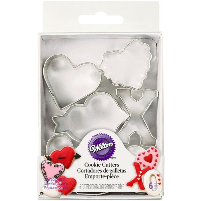 Wilton Valentine's 6 Piece Mini Cutter Set