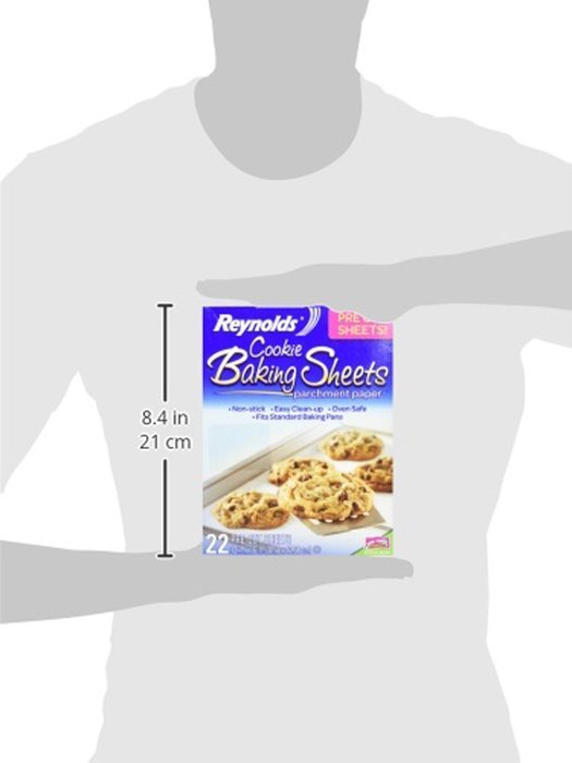 Reynolds Cookie Baking Sheets Non-Stick Parchment Paper (22 Sheets) N3