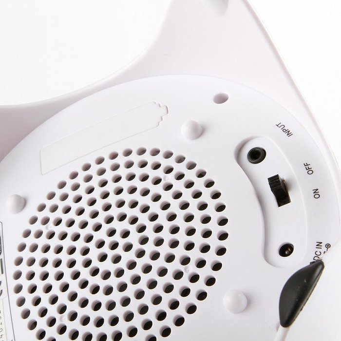 Amethyst ET3-BT71WH Bluetooth Ghost Speaker (White) N7
