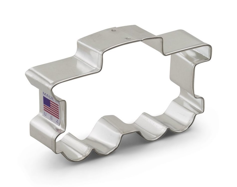 Ann Clark Caboose Cookie Cutter - 4.25 Inches - Tin Plated Steel