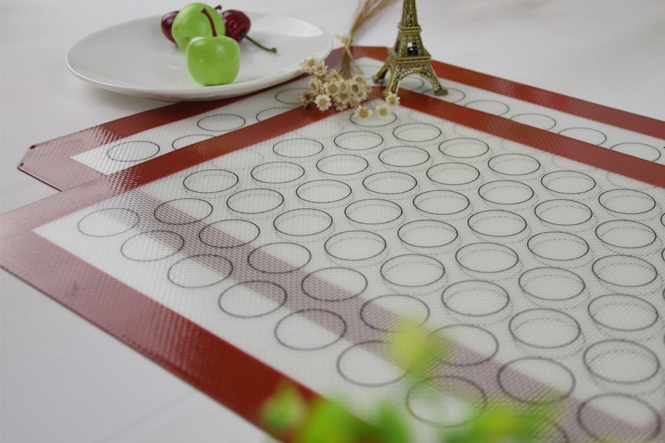 Homankit Silicone Baking Mat, Set of 2 Half Sheet (11 5/8" x 16 1/2") - Non Stick Silicon Liner for Bake Pans... N2