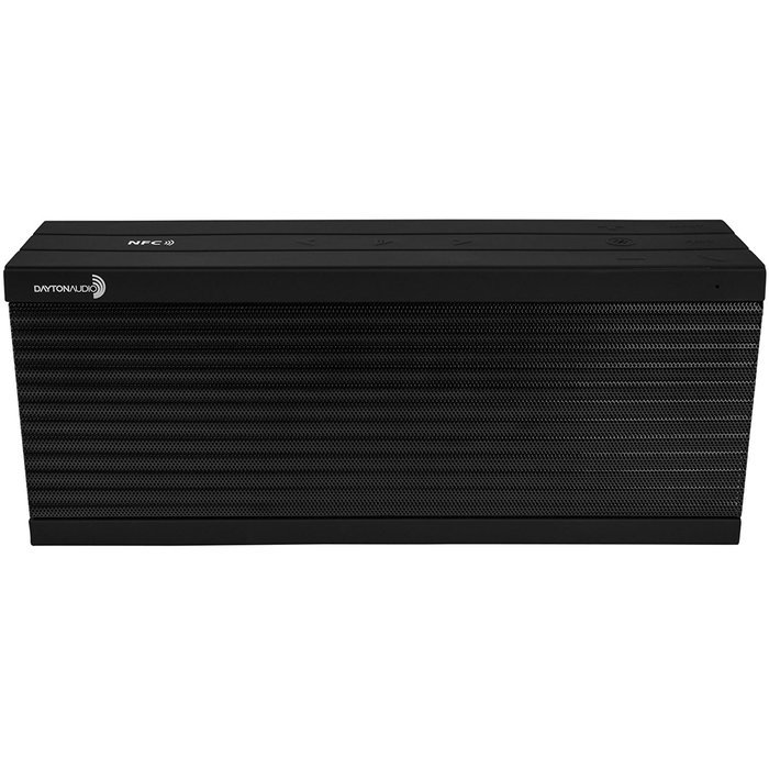 Dayton Audio MARK1 Portable 2.1 Bluetooth Speaker with Hands Free Calling and USB Charging Port N2