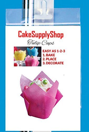 Cakesupplyshop Item#9910a - 24pack Decorative Tulip Cupcake Baking Cup Deocrations Liner (Gold & Silver) N6
