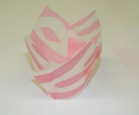 Cakesupplyshop Item#9910a - 24pack Decorative Tulip Cupcake Baking Cup Deocrations Liner (Gold & Silver) N11