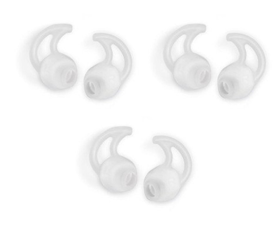 Replacement Silicone Earbuds Tips 3 Pairs for Bose In Ear Headphones Earphones IE2 MIE2I in SEALED RETAIL PACKAGE