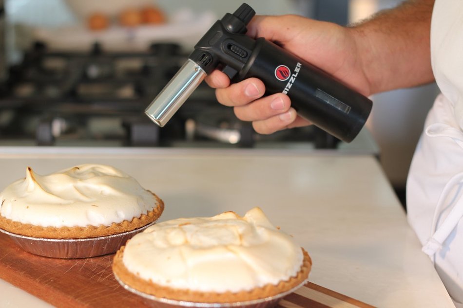 Sizzler | Professional Grade Butane Kitchen Torch | Culinary Torches for Home Cooking or Chefs | Great Blow Torch... N4