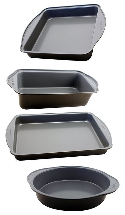 BergHOFF Earthchef 4-Piece Bake Set, Aluminum