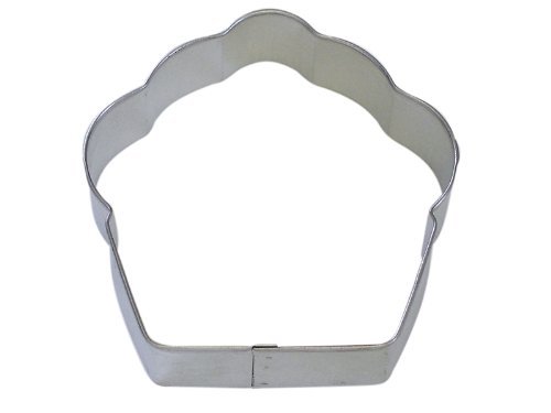 R&M Muffin 3.5" Cookie Cutter in Durable, Economical, Tinplated Steel