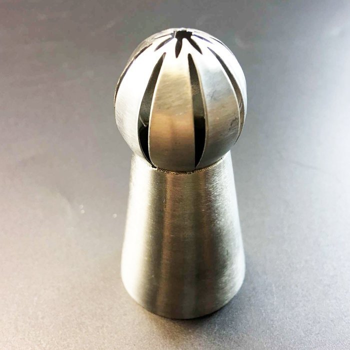 TANGCHU Ball Russian Piping Tips Set 1PC Tulip Stainless Steel Sphere Cream Icing Piping Nozzles DIY Baking Tools... N38