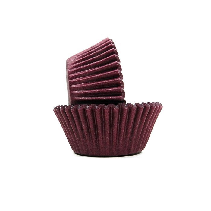 Regency Wraps 40-Count Greaseproof Baking Cups, Standard, Burgundy