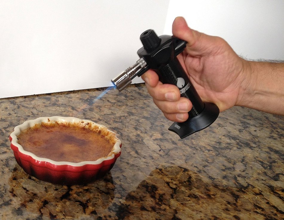 Creme Brulee Culinary Kitchen Torch - Cooking Torch & Multifunction Butane Torch Lighter - Intense Adjustable... N11