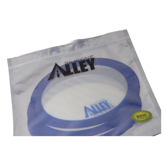 Silicone Alley, 3 Non-stick Mat Pad / Silicone Rolling Baking Pastry Mat Large Round 9.5" Blue N4