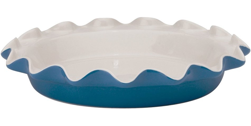 Rose Levy Beranbaum&rsquo;s Perfect Pie Plate, 9-Inch, Ceramic, Blueberry