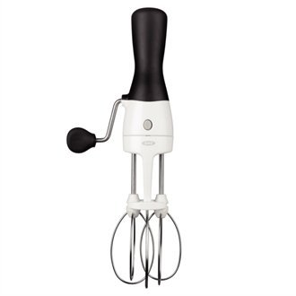 Oxo Good Grips Quick Manual Rotary Hand Held Mixer / Egg Beater. Great for Mixing