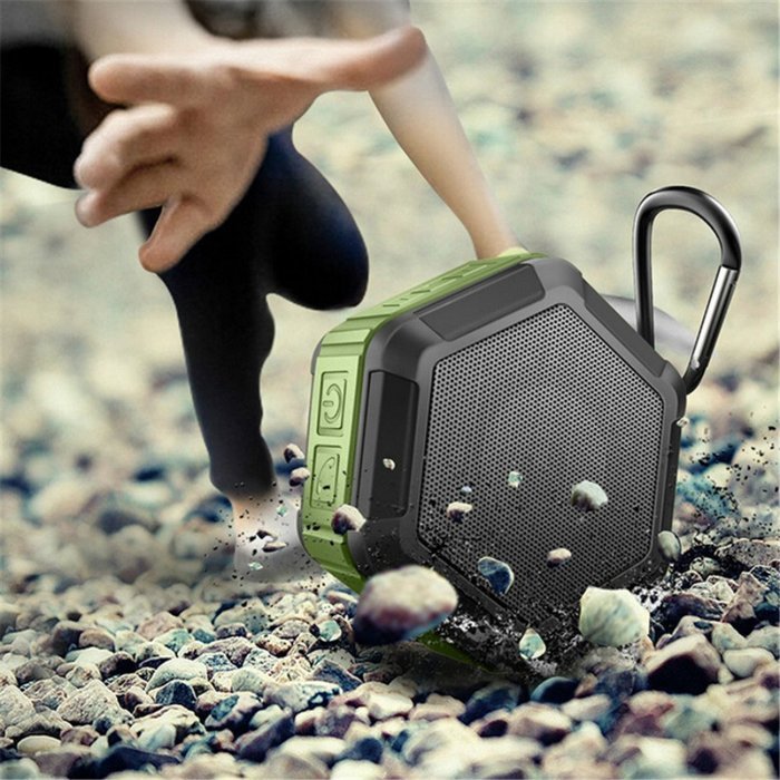 TIMEKER Waterproof Wireless Bluetooth V4.0 Stereo Speaker 1500mA IP65 Waterproof for Smartphone Shower&Outdoor... N5