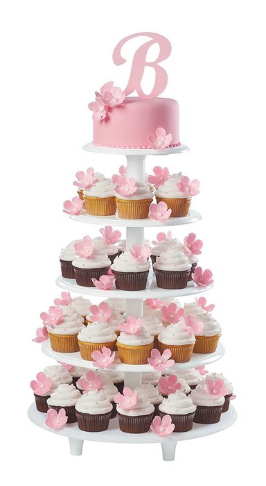 Wilton 307-859 3-Tier Cakes and Cupcake Stand N15