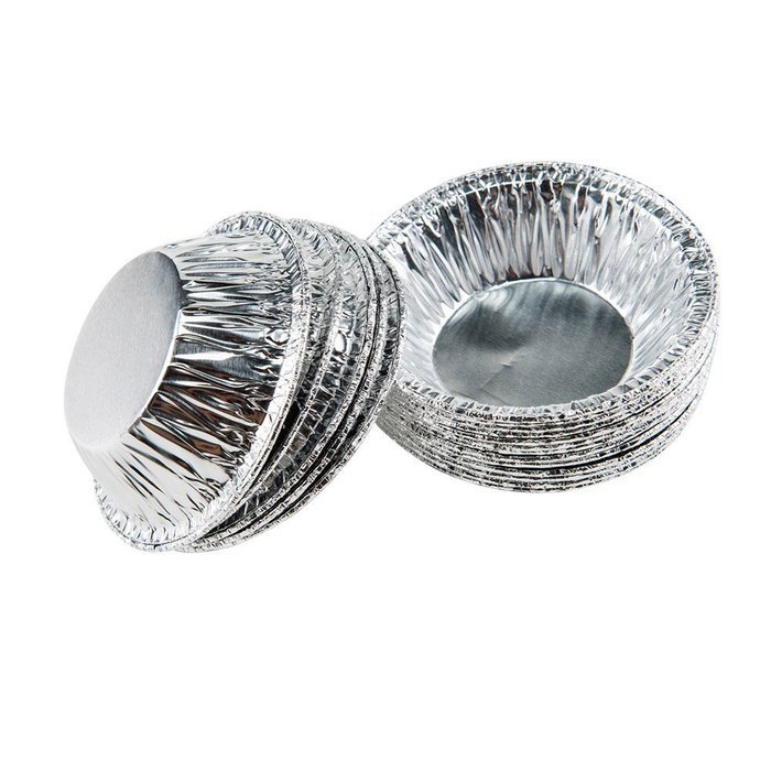 Moldiy Disposable 3" Aluminum Foil Tart/Pie Pans Mold(250 pcs) N2