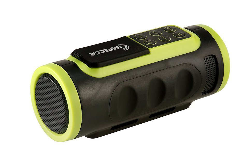 Impecca Bluetooth Bicycle Speaker with Headlight (Green) N5