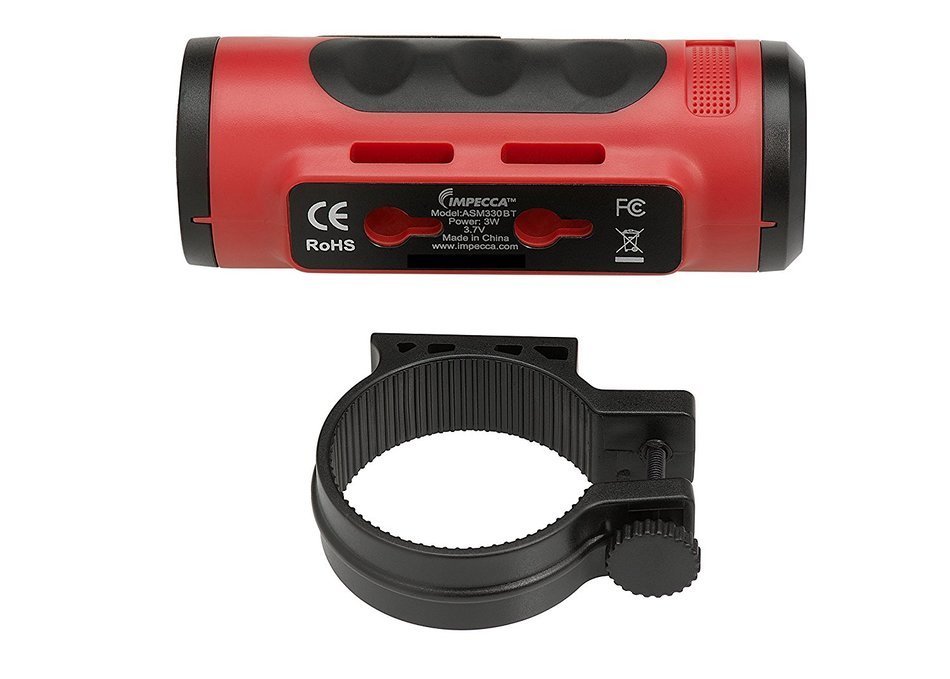 Impecca Bluetooth Bicycle Speaker with Headlight (Green) N13